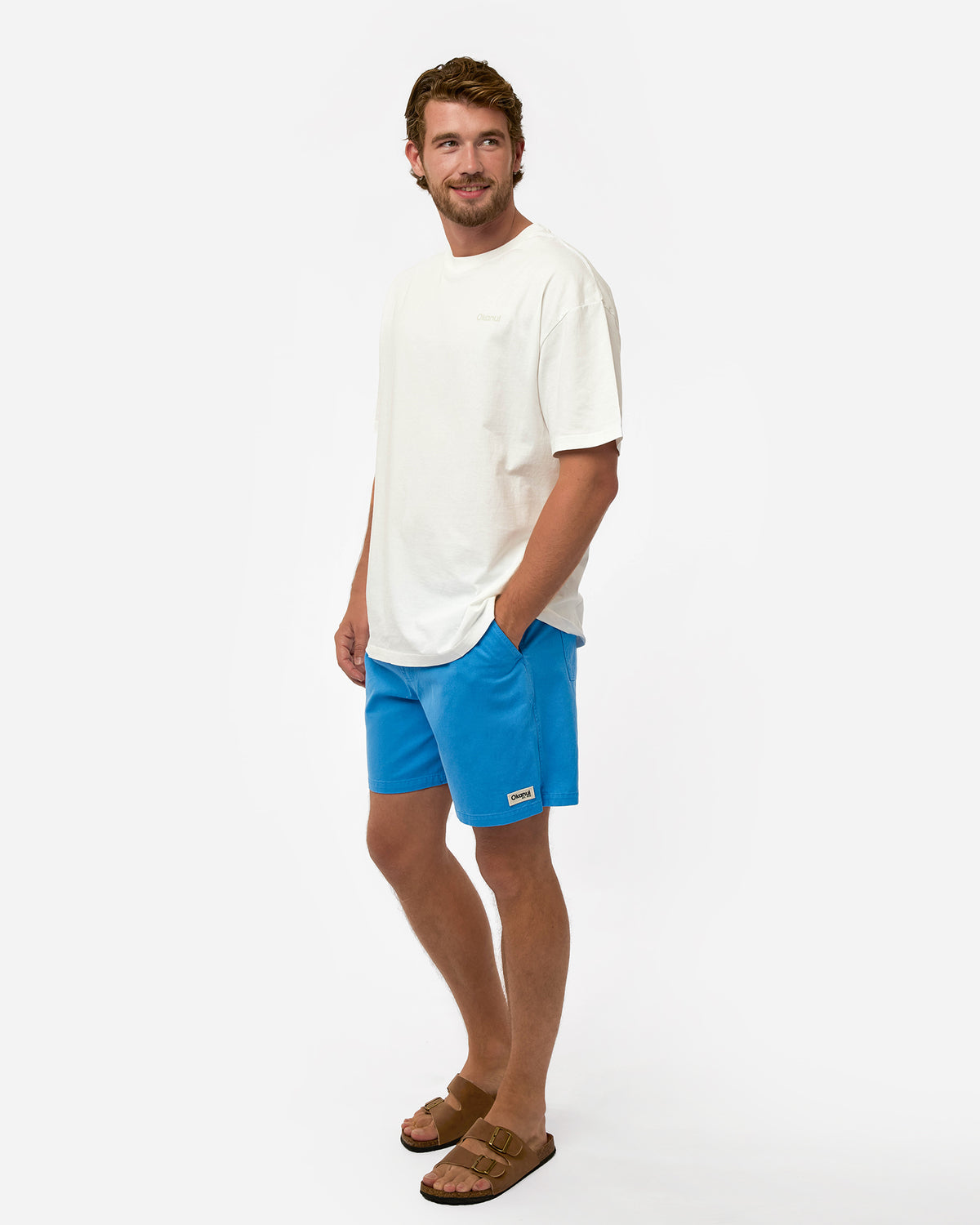 Sandstorm Washed Drill Walk Short - Washed Sea