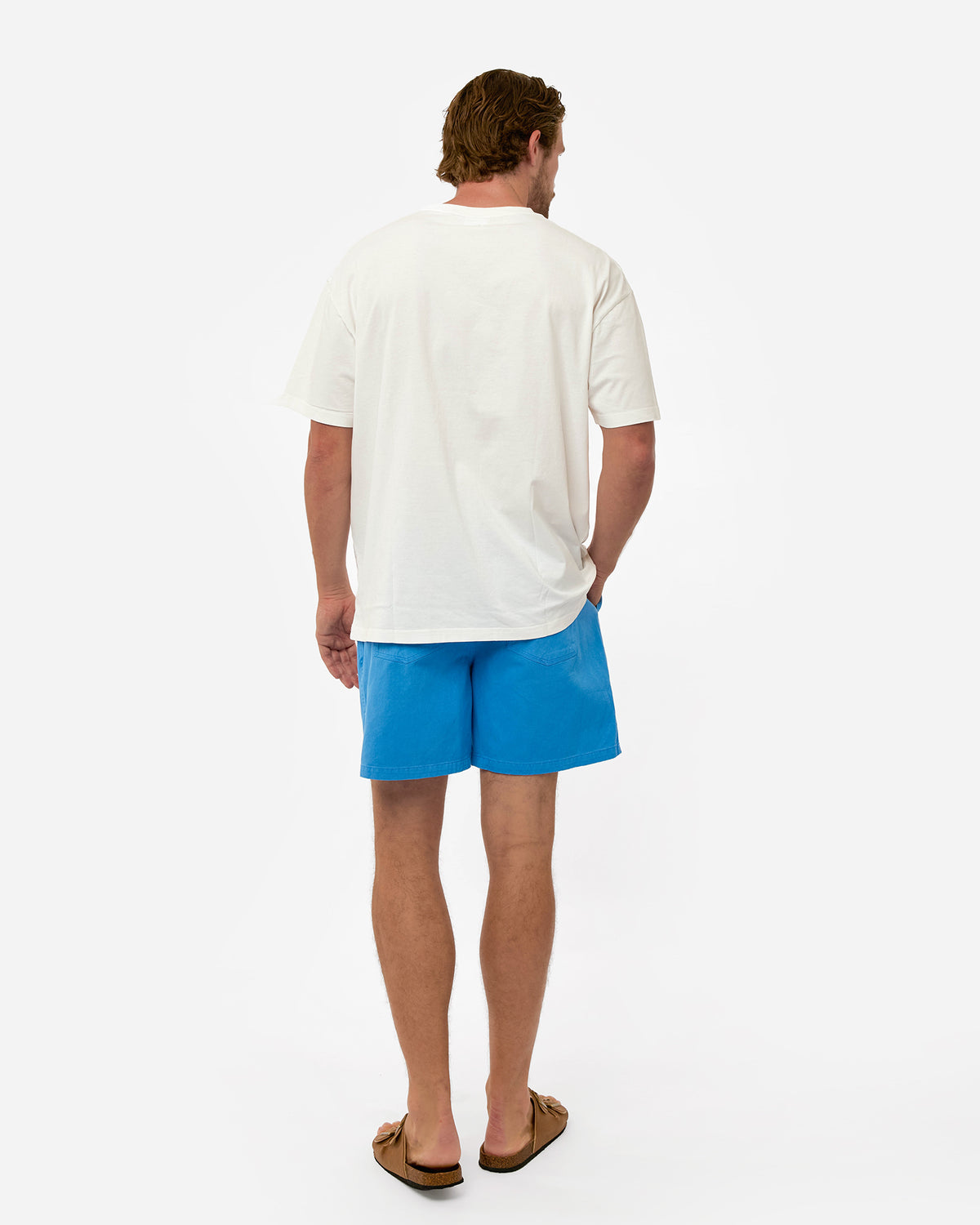Sandstorm Washed Drill Walk Short - Washed Sea