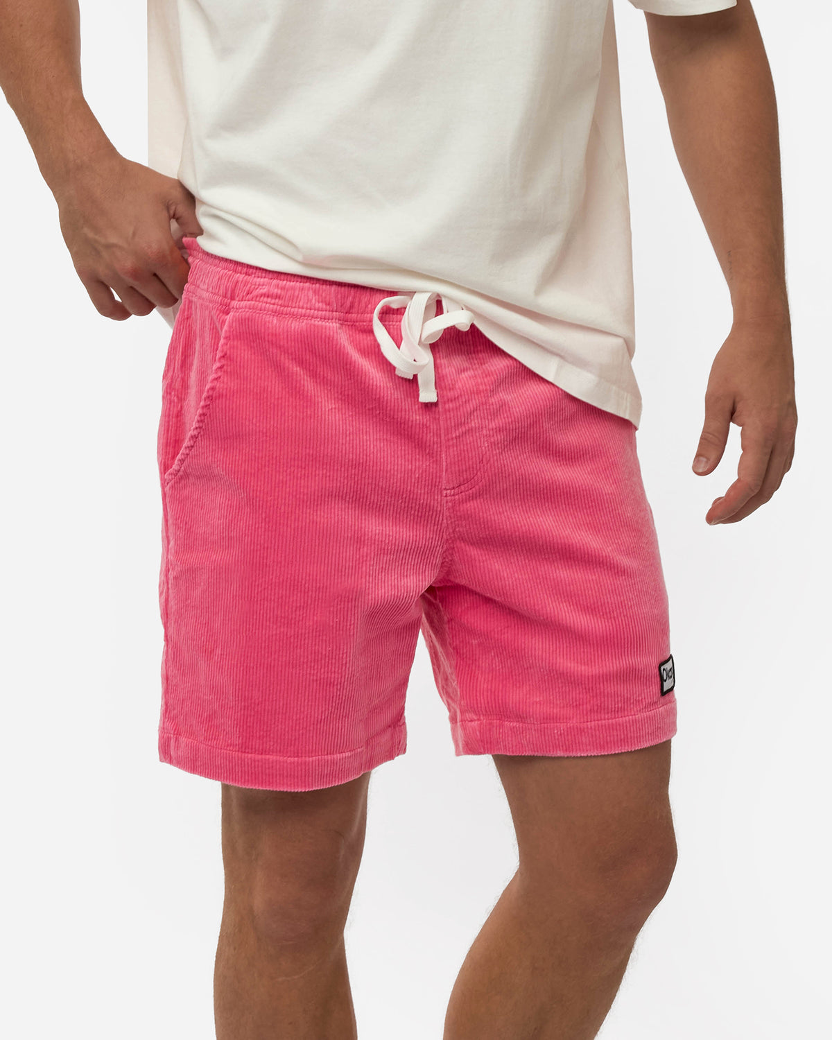 Big Iron Cord Short - Glow Pink
