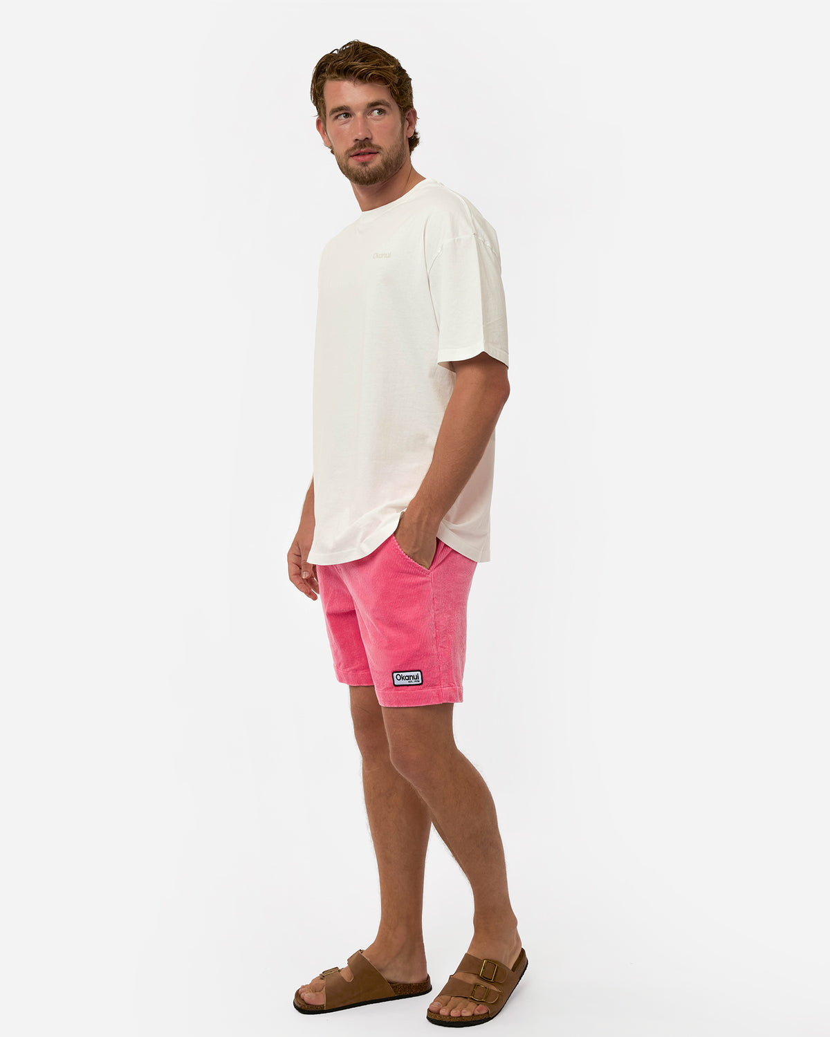 Big Iron Cord Short - Glow Pink