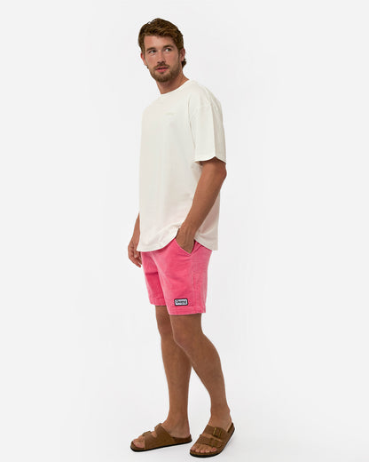Big Iron Cord Short - Glow Pink