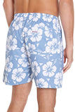 Back view of the Okanui Classic Short Shorts featuring an Okanui brand patch on a single back pocket.