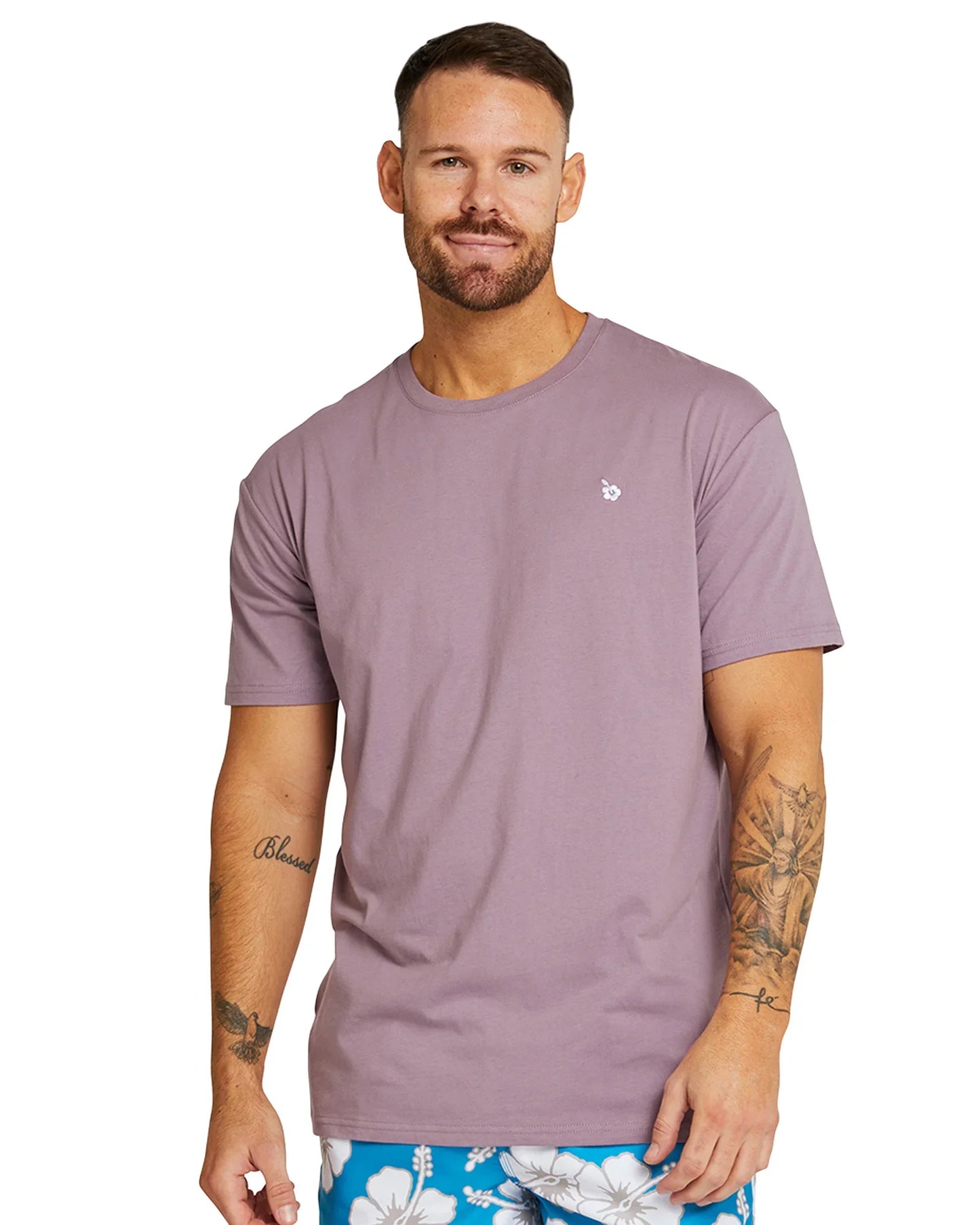 Mens -  T-Shirt  - Staple - Elderberry