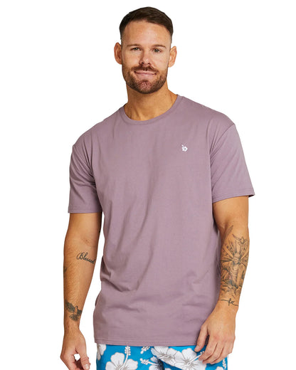 Mens -  T-Shirt  - Staple - Elderberry