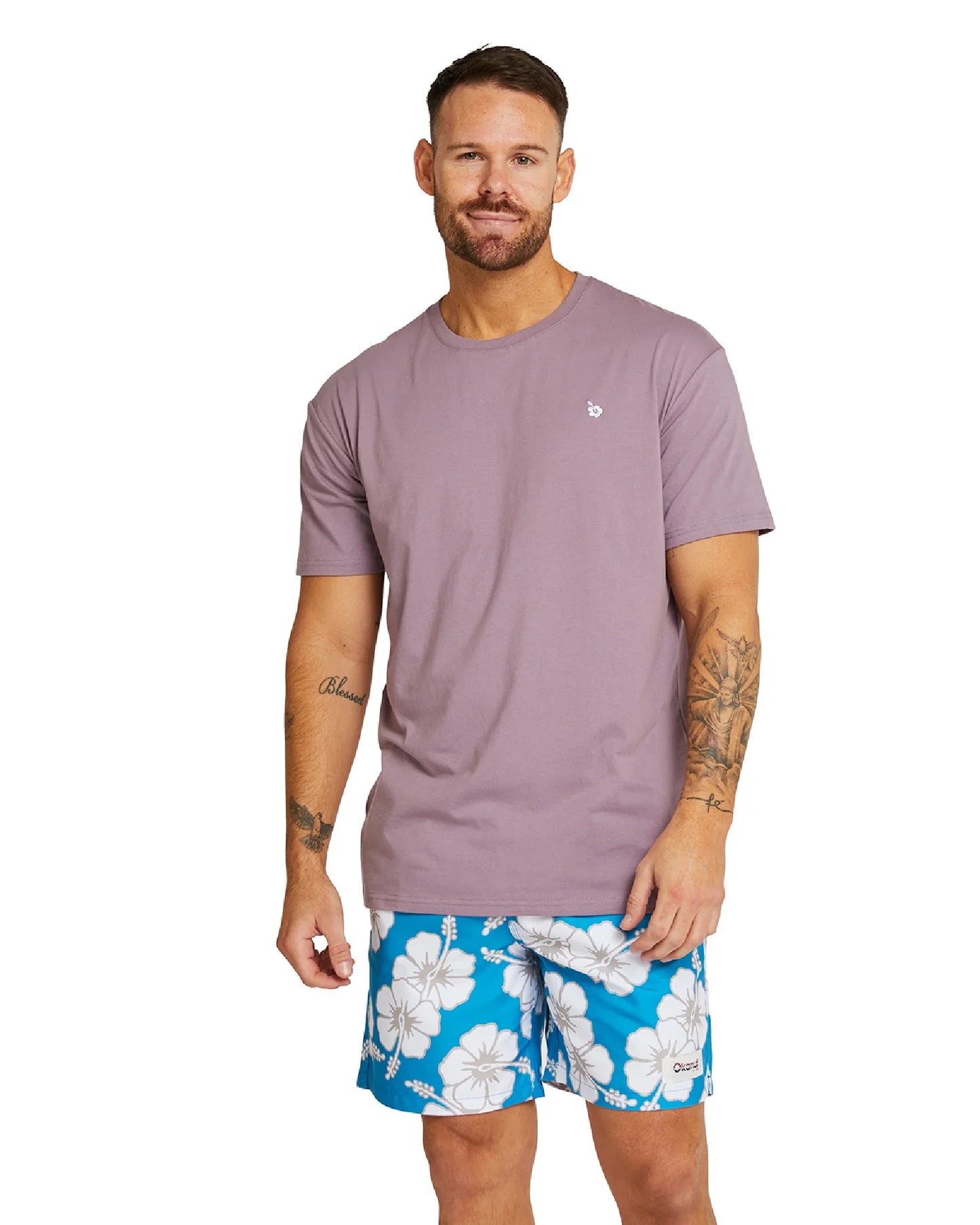 Mens -  T-Shirt  - Staple - Elderberry