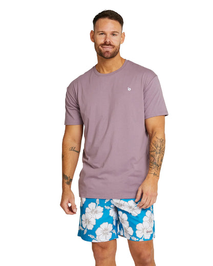 Mens -  T-Shirt  - Staple - Elderberry