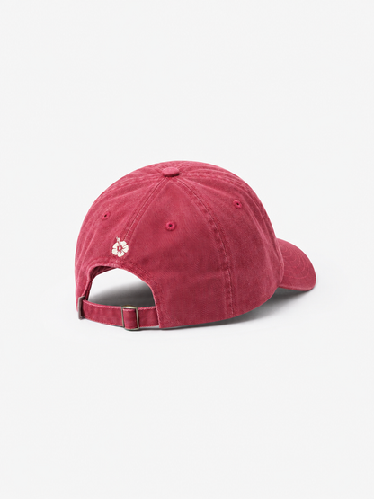 Mens Letterhead Cap - Washed Rose