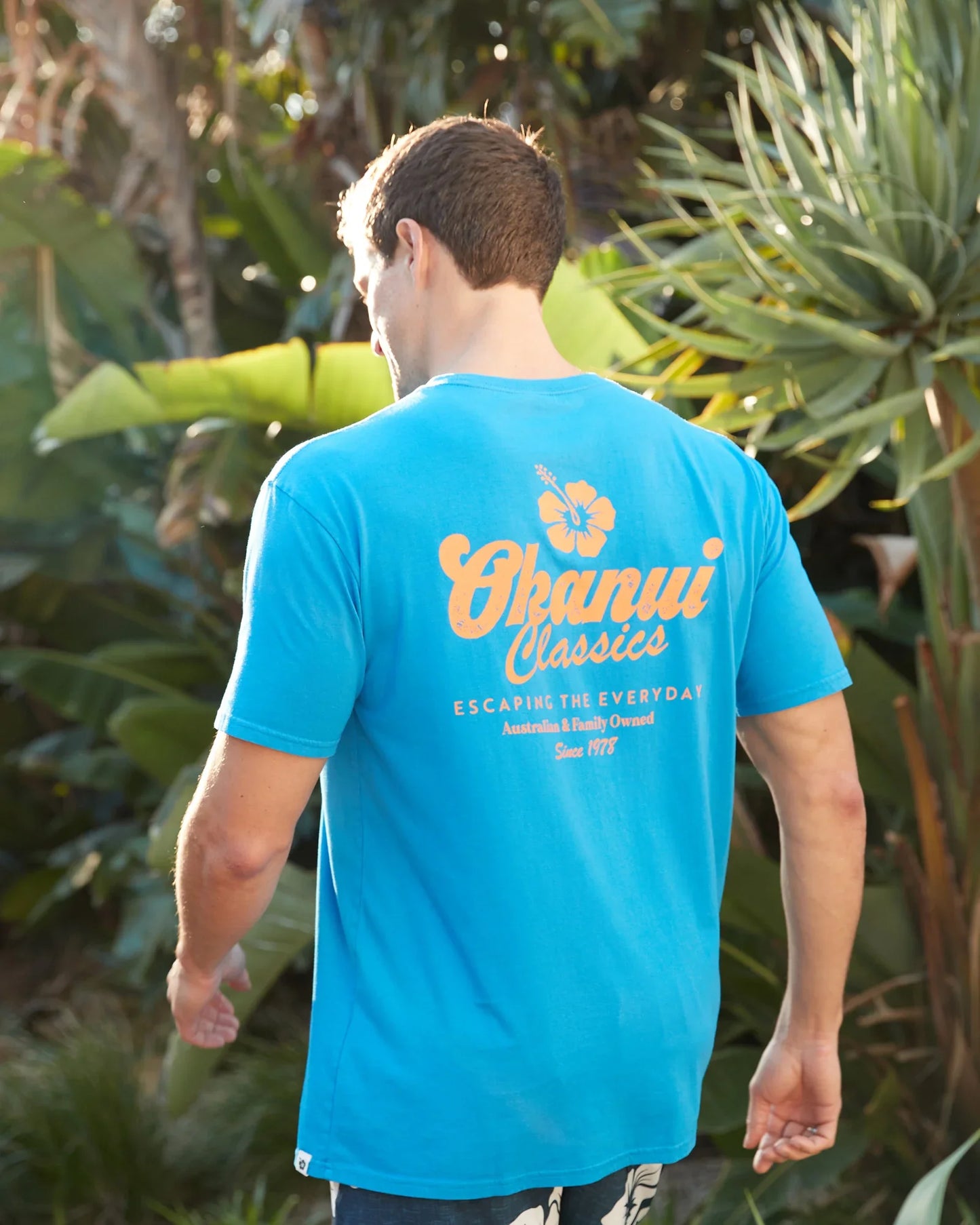Mens - T-Shirt- Fast Lane - Bright Blue