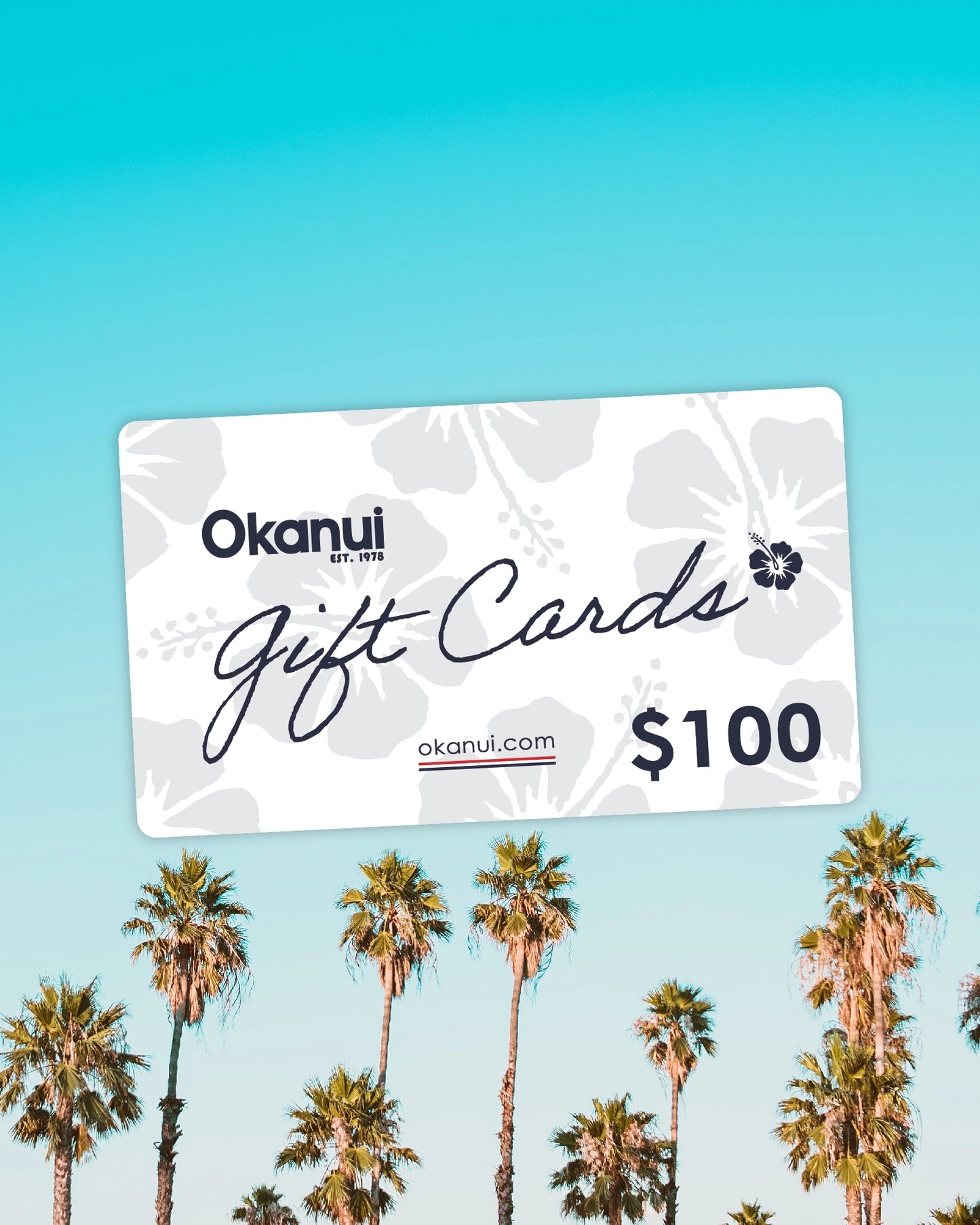 Okanui gift card 100 dollars