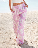 Womens - Beach Pant - OG Paradise - Hibiscus Pale Pink