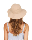 Womens - Reversible Bucket Hat - Classic Bucket Hat - Hibiscus Stone