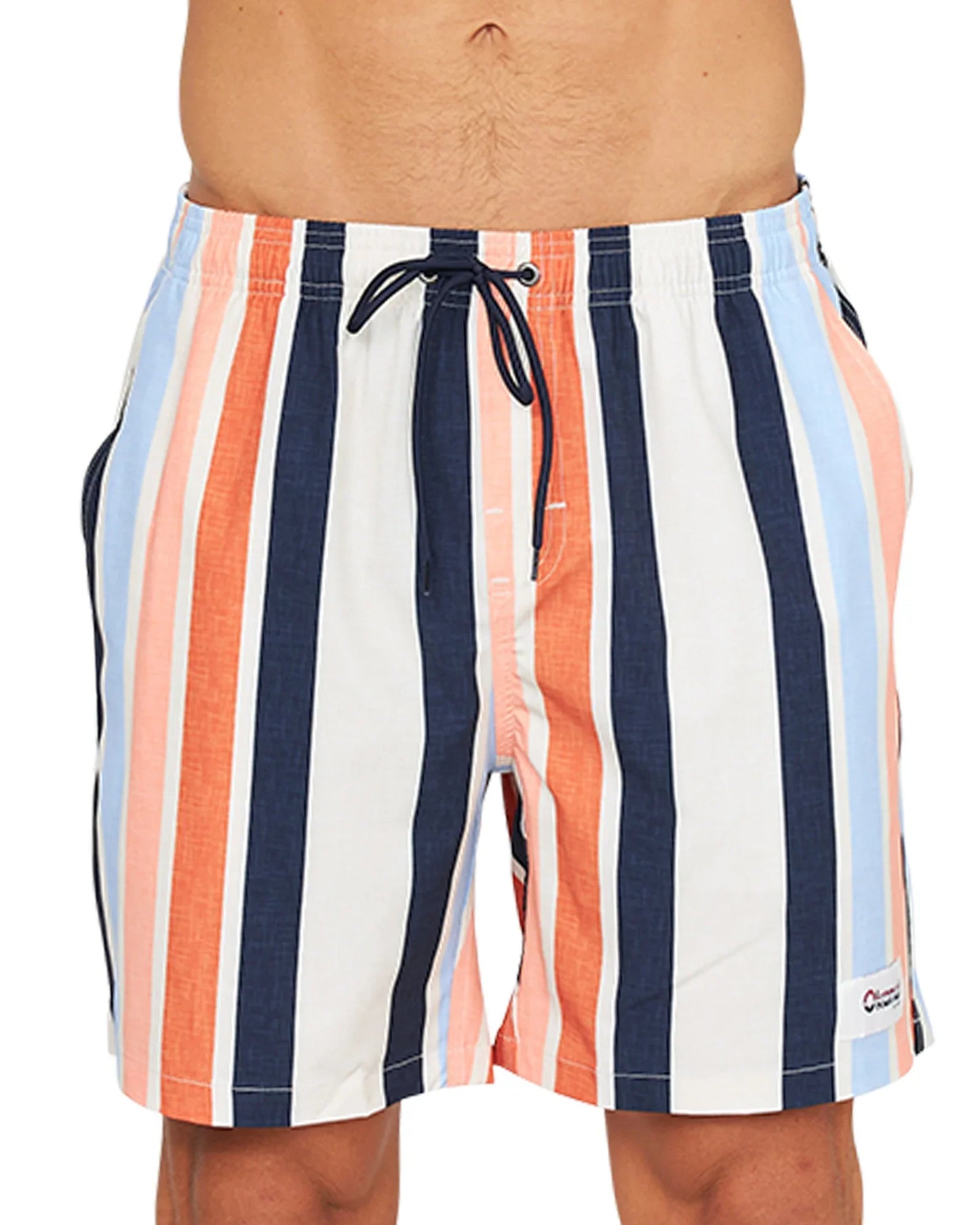 Mens - Stretch Swim Short - Above Board - Birch Multi