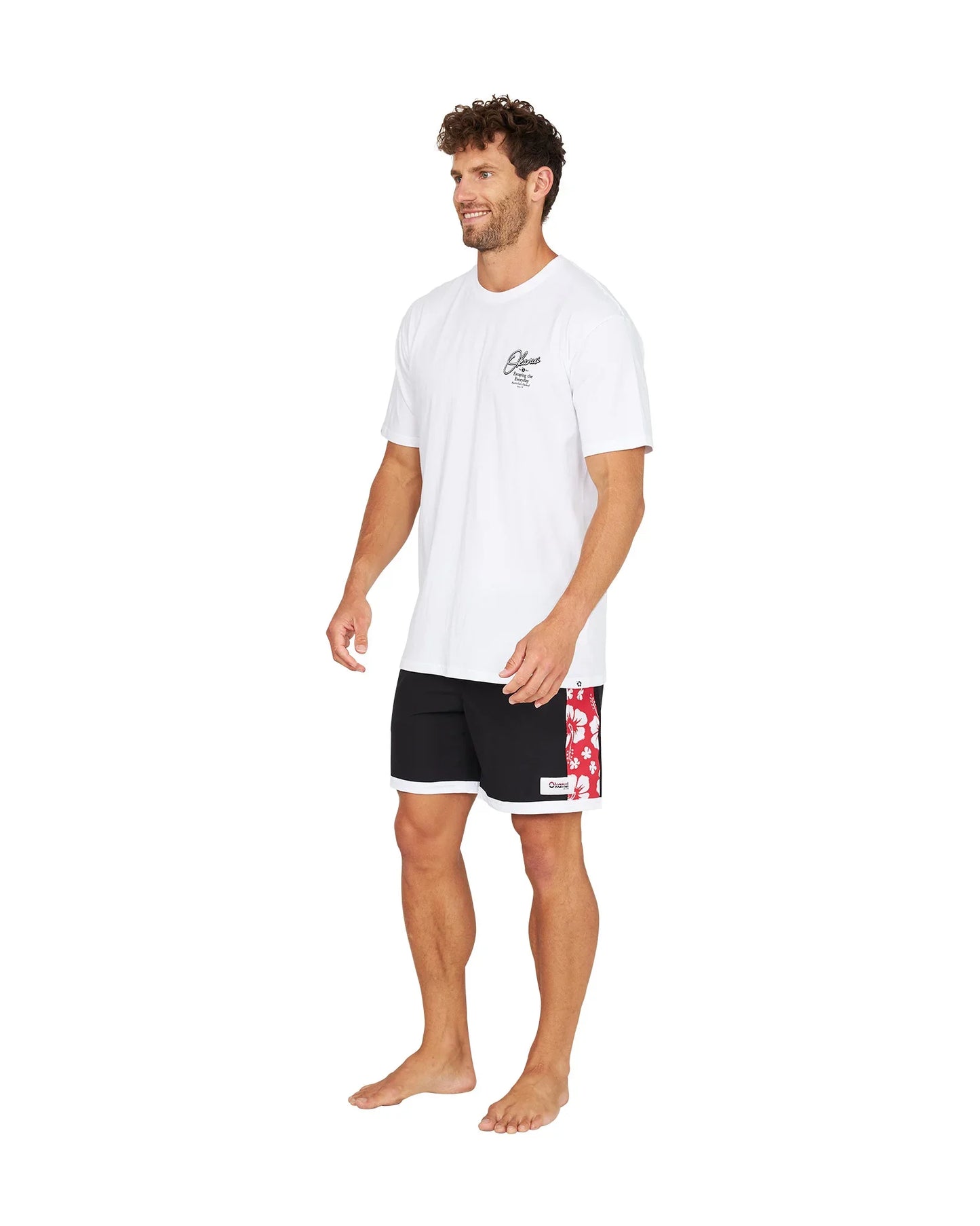 Mens - T-Shirt - Early Bird - White