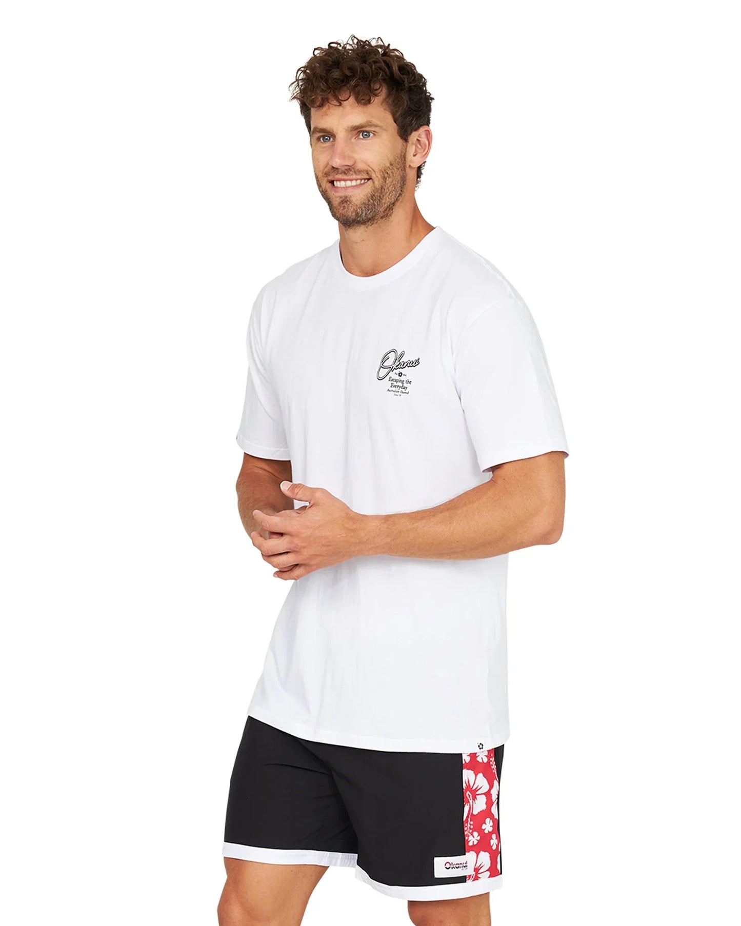 Mens - T-Shirt - Early Bird - White