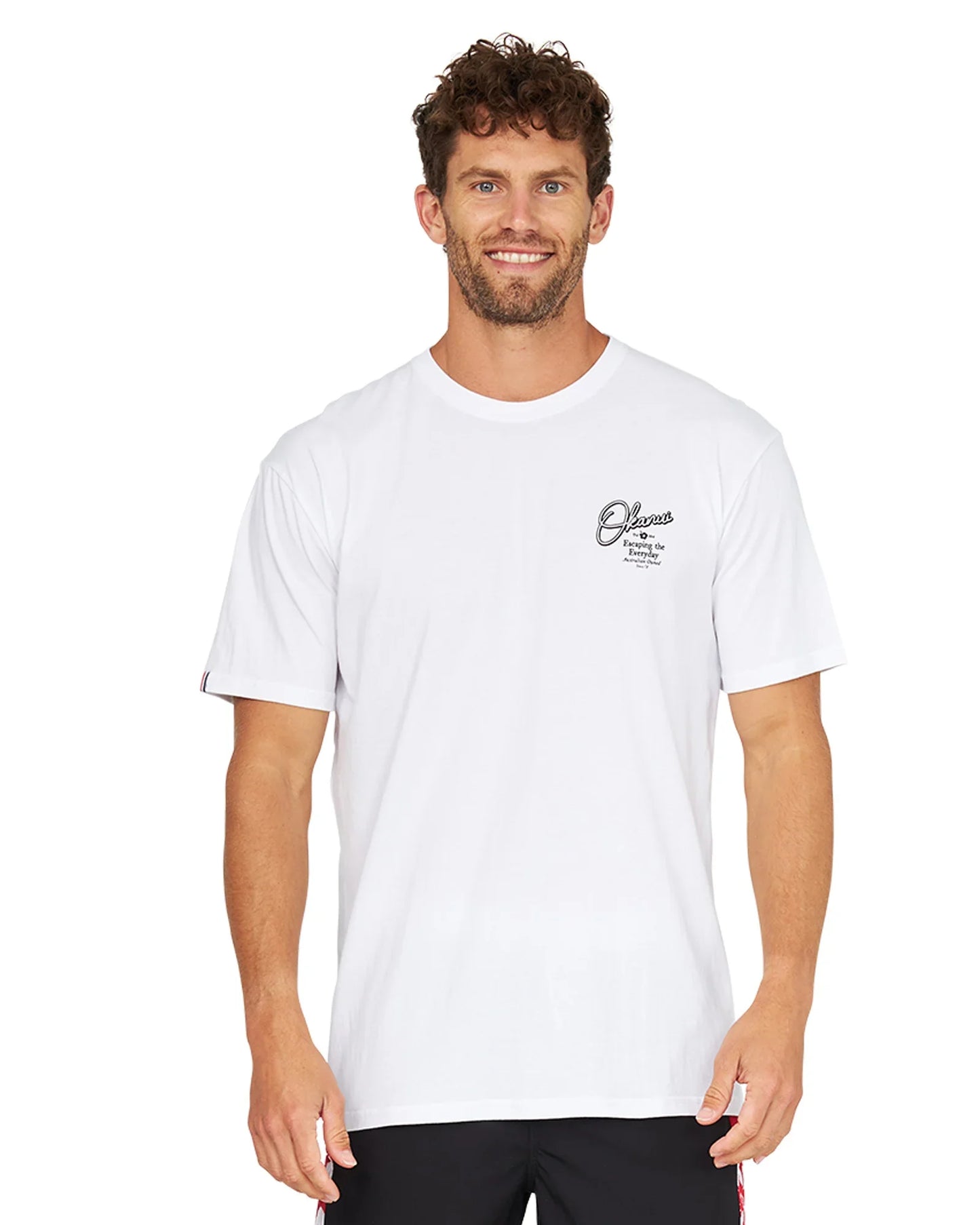 Mens - T-Shirt - Early Bird - White