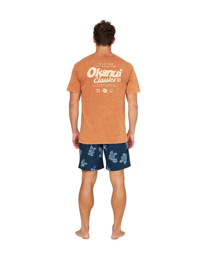 Mens - Stretch Swim Short - Whitewater - Navy