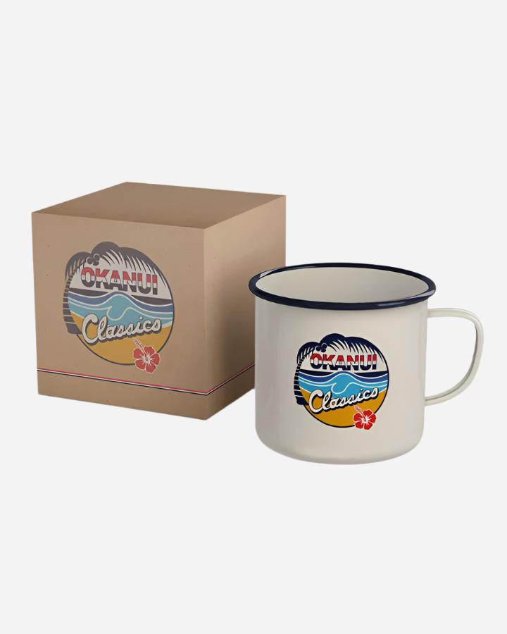 The Okanui Classic Travel and Camp Enamel Mug 500mL (17oz)