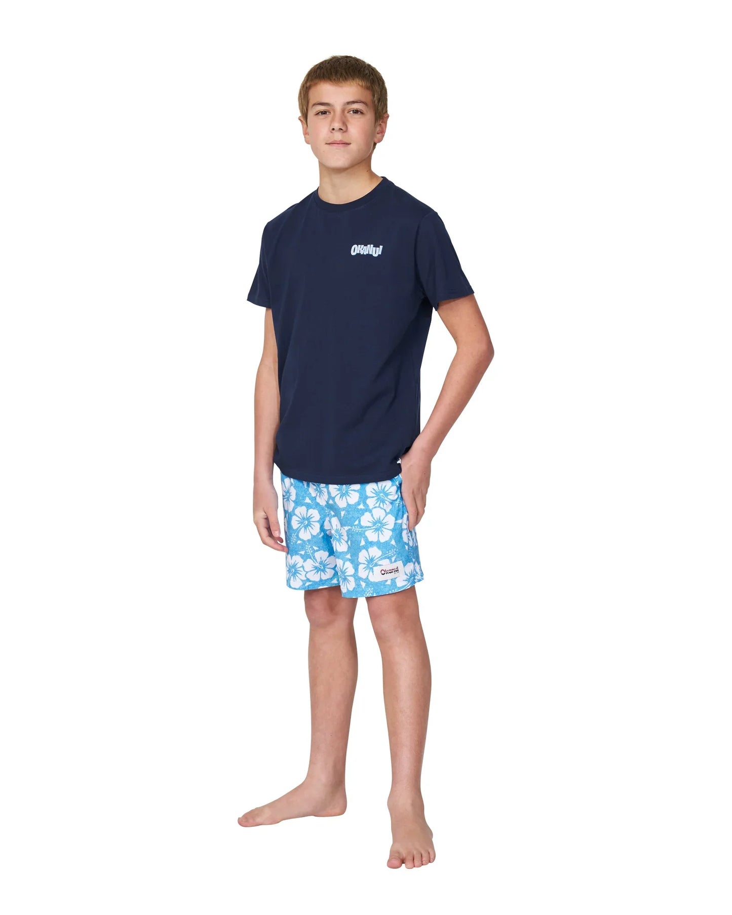 Boys - T-Shirt - Biskus - Navy