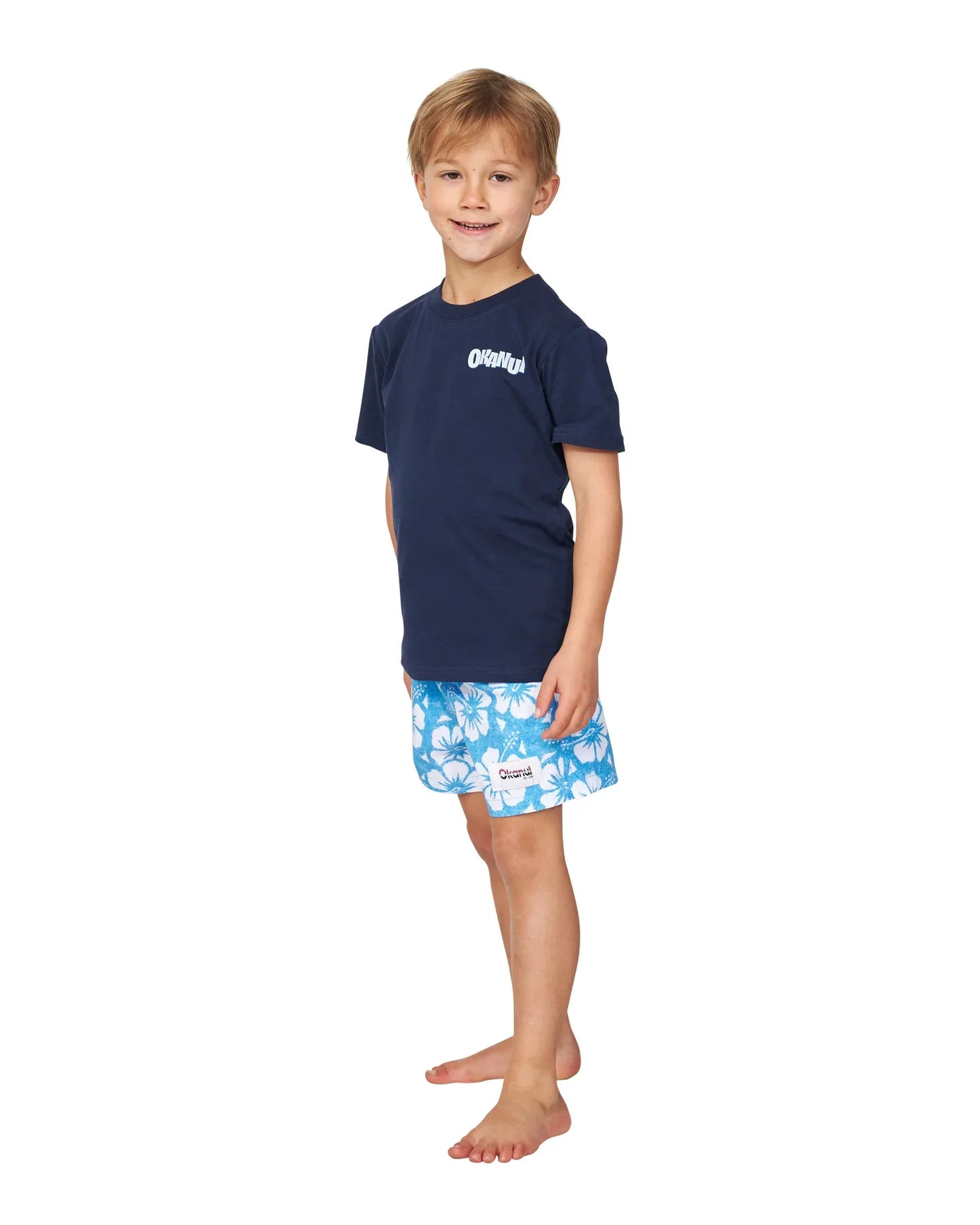 Boys - T-Shirt - Biskus - Navy