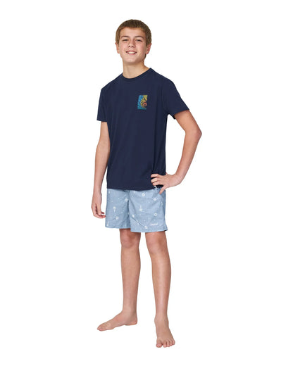 Boys - T-Shirt - Full Set - Navy