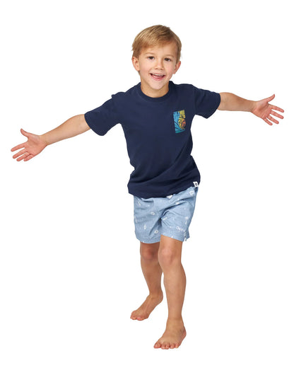 Boys - T-Shirt - Full Set - Navy