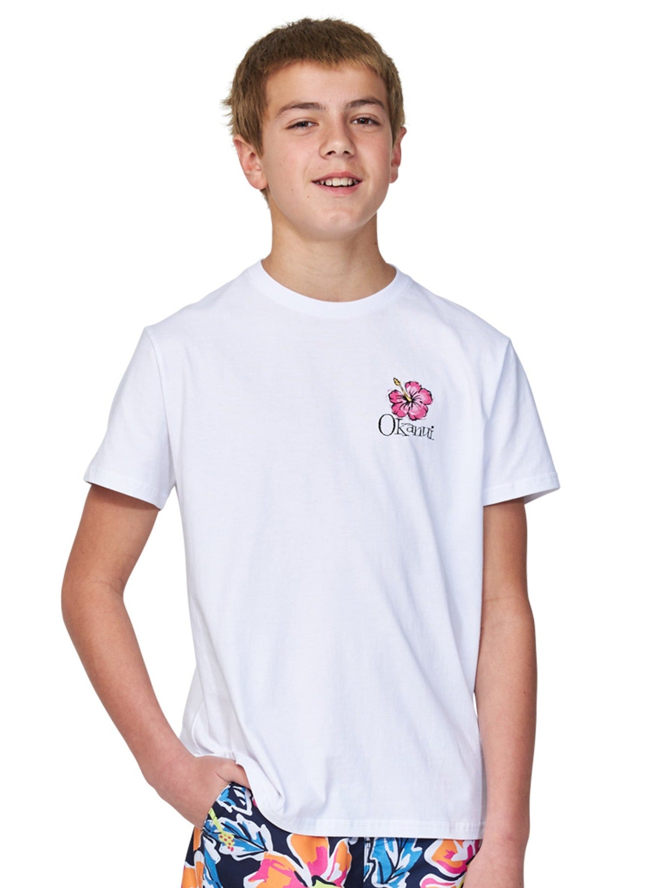 Boys - T-Shirt - Good Company - White