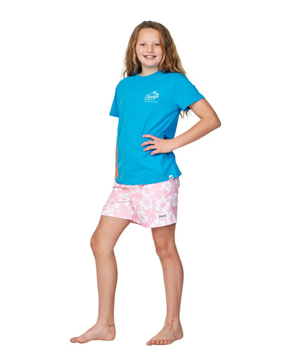 Boys - T-Shirt - Postcards - Washed Blue