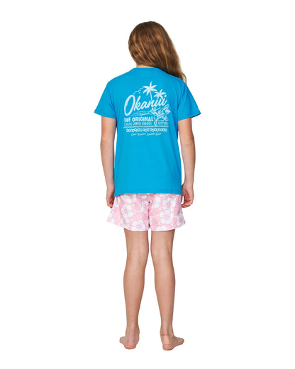 Boys - T-Shirt - Postcards - Washed Blue