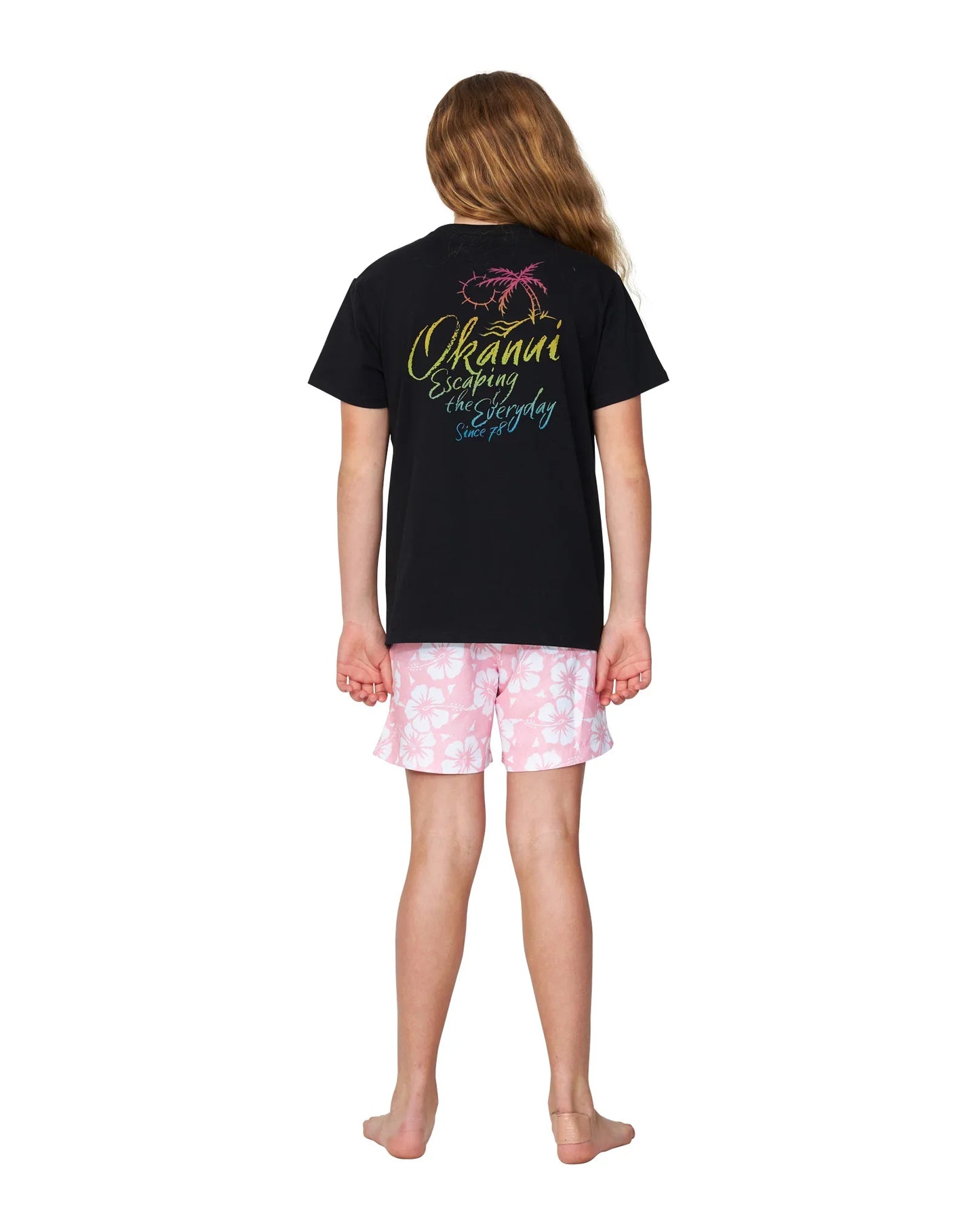 Boys - T-Shirt - Rising Sun - Black