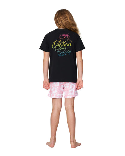 Boys - T-Shirt - Rising Sun - Black