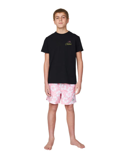 Boys - T-Shirt - Rising Sun - Black