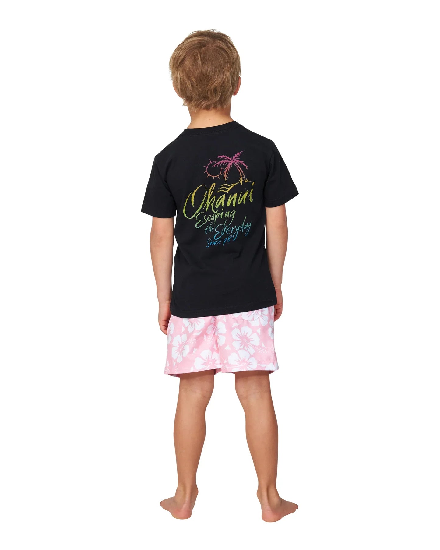 Boys - T-Shirt - Rising Sun - Black