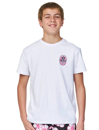 Boys - T-Shirt - Stomp - White