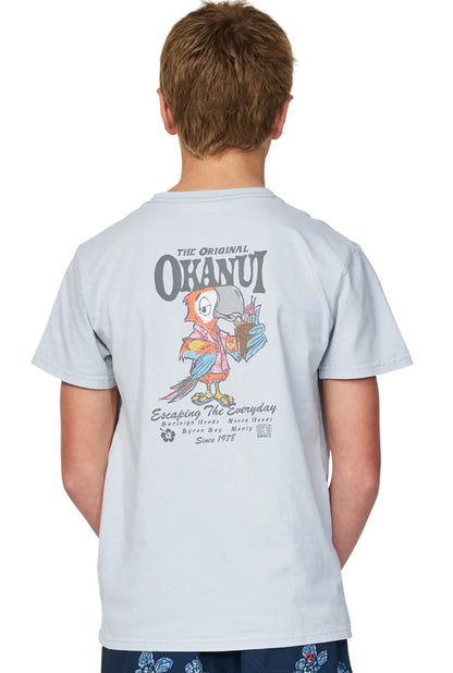 Boys - T-Shirt - Vacay - Washed Grey