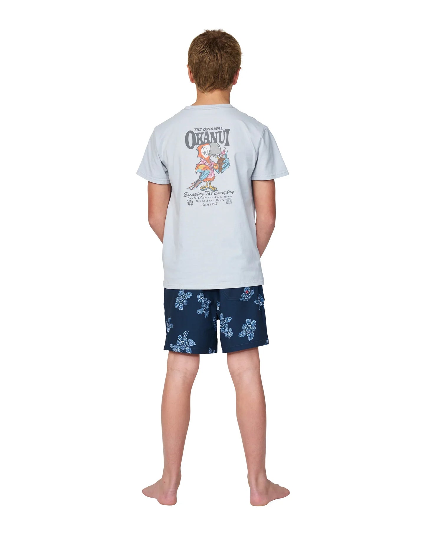 Boys - T-Shirt - Vacay - Washed Grey