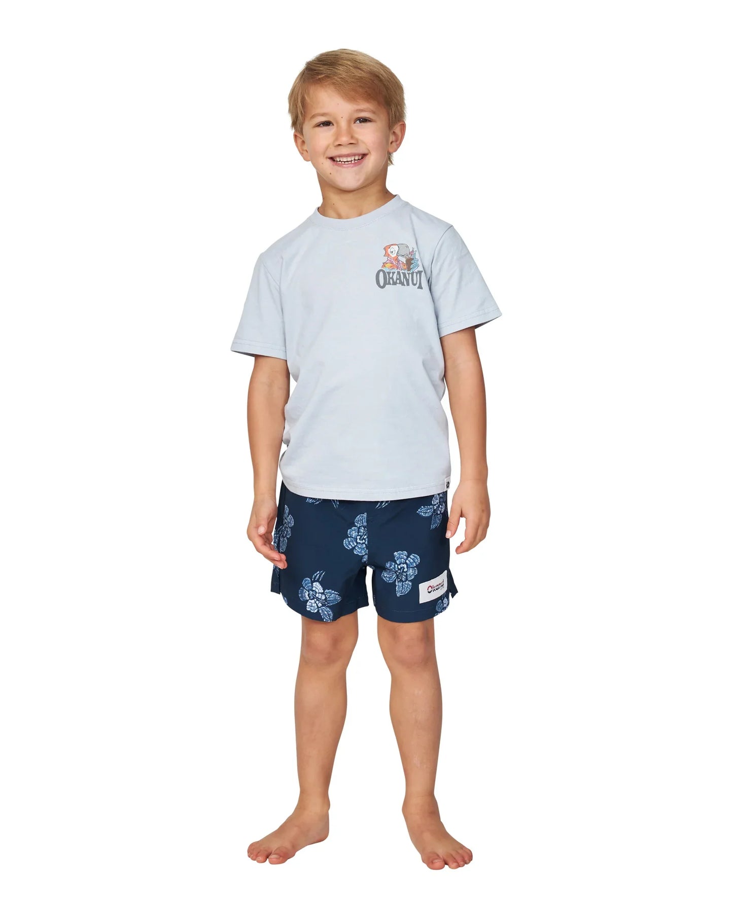 Boys - T-Shirt - Vacay - Washed Grey