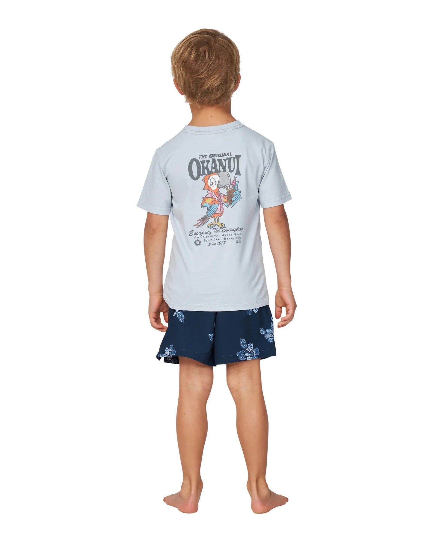Boys - T-Shirt - Vacay - Washed Grey