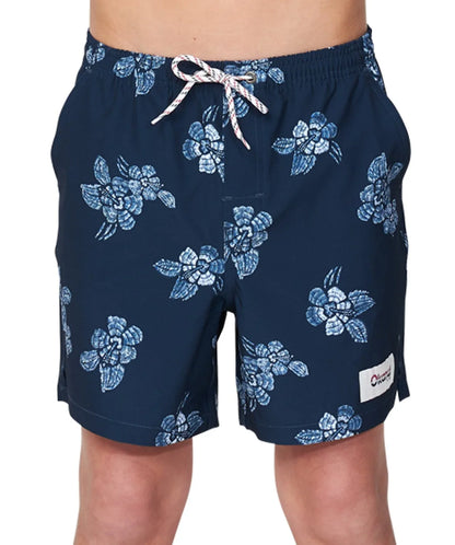 Boys - Stretch Swim Short - Whitewater - Navy