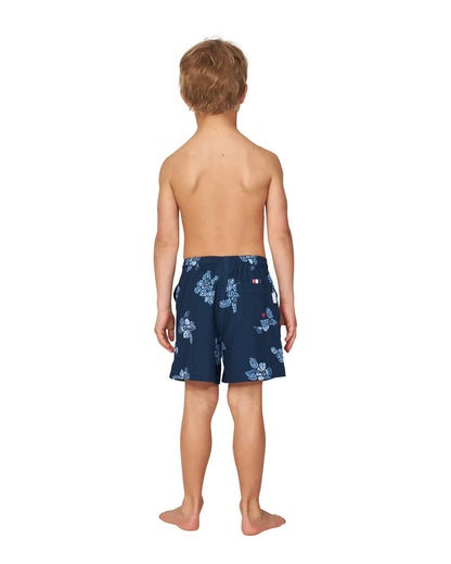 Boys - Stretch Swim Short - Whitewater - Navy