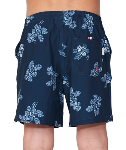Boys - Stretch Swim Short - Whitewater - Navy