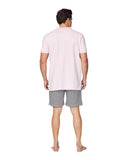 Mens - Polo Shirt - Classic Polo - Pale Pink
