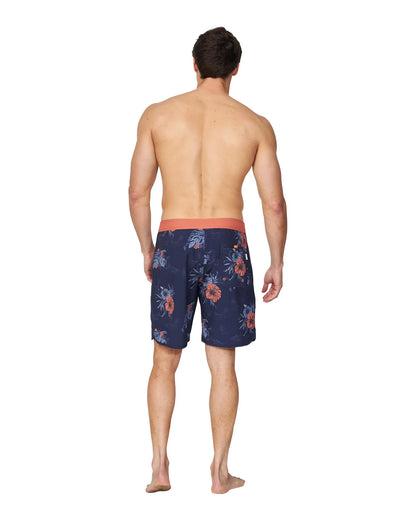 Mens - Retro Boardrider Boardshort - Oasis Retro - Navy Multi