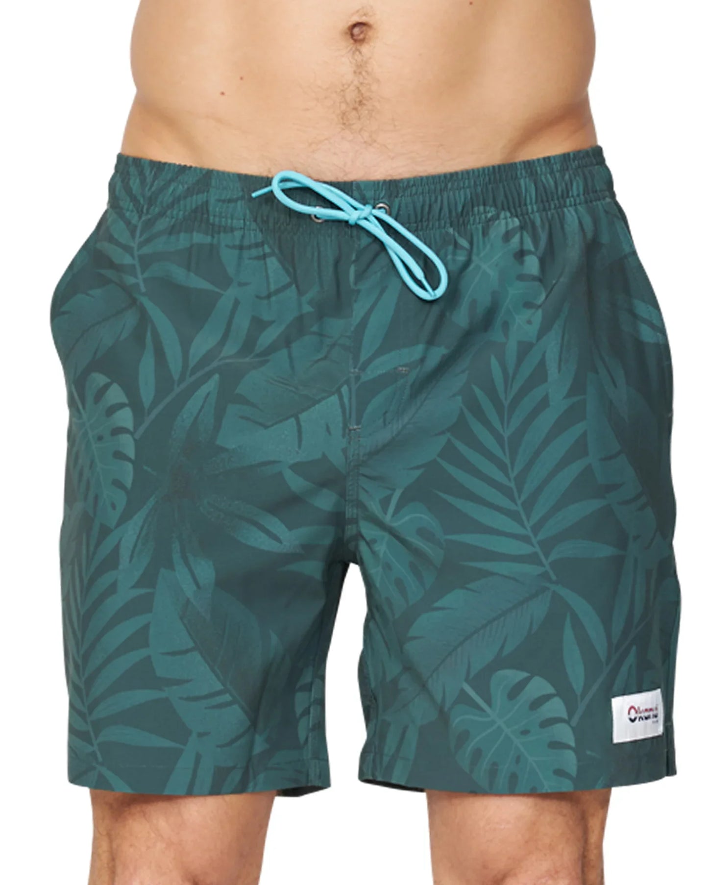 Mens - Stretch Swim Short - Jungle Stretch - Khaki