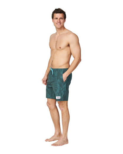 Mens - Stretch Swim Short - Jungle Stretch - Khaki