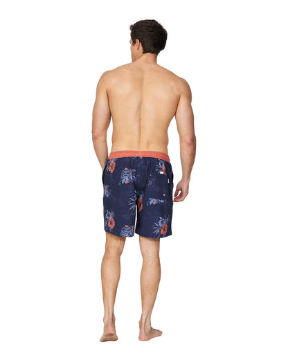 Mens - Stretch Swim Short - Oasis Stretch - Navy Multi