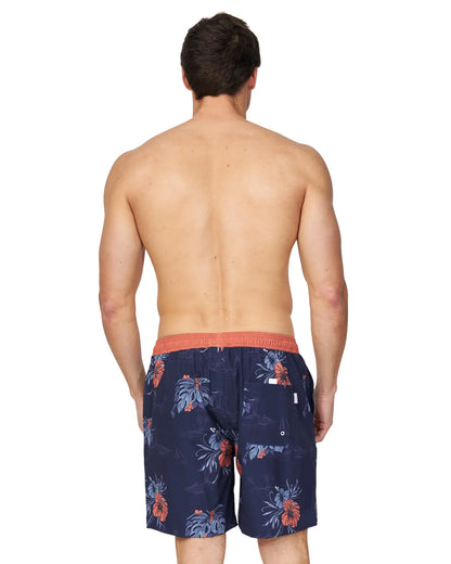 Mens - Stretch Swim Short - Oasis Stretch - Navy Multi