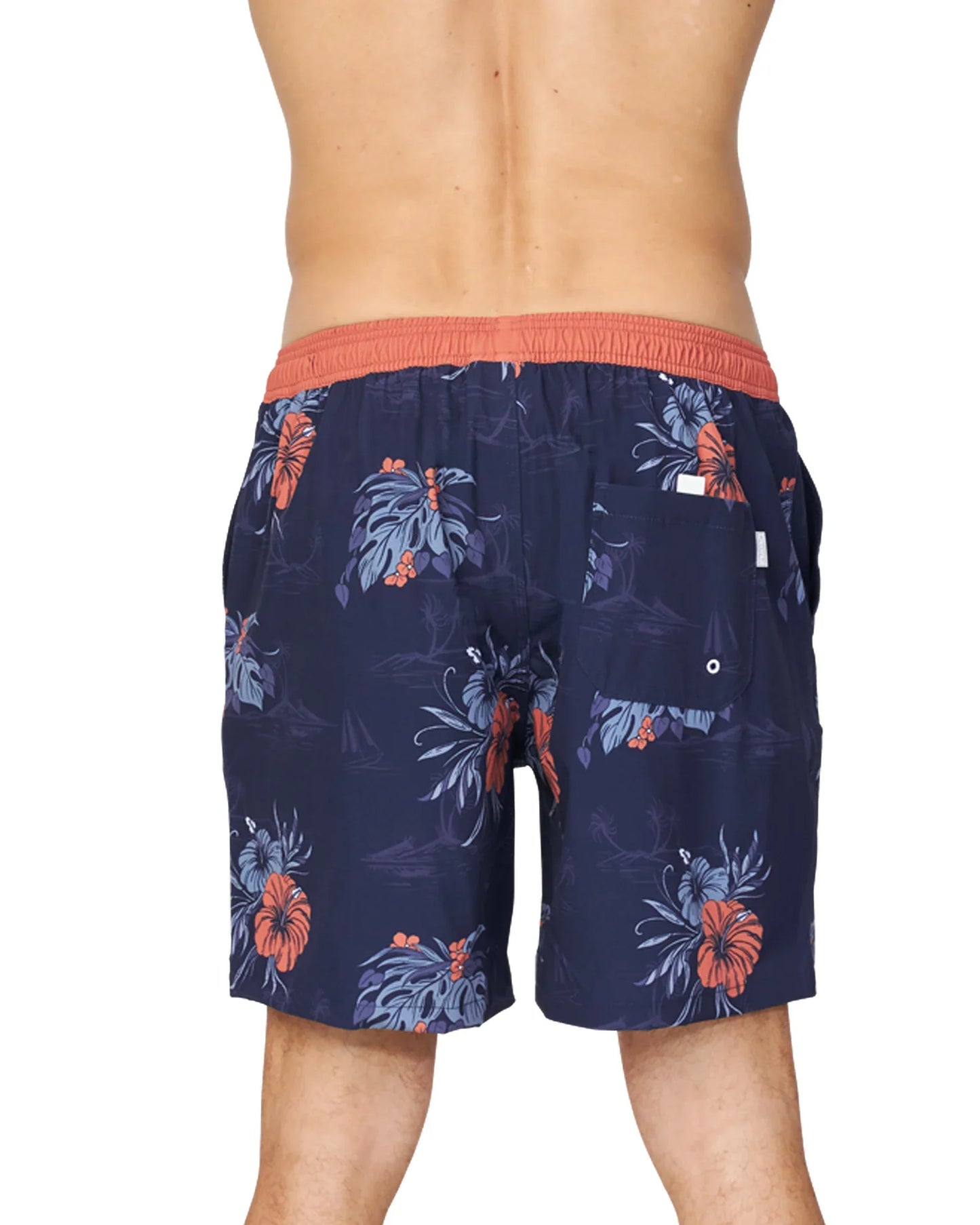 Mens - Stretch Swim Short - Oasis Stretch - Navy Multi