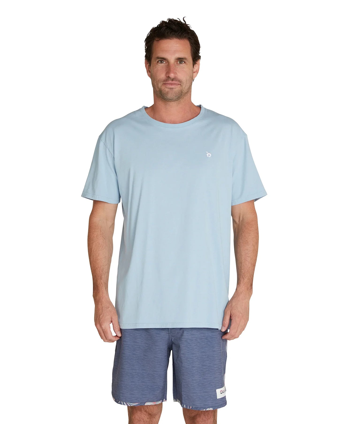 Mens - T-Shirt - Staple Tee - Fog Blue