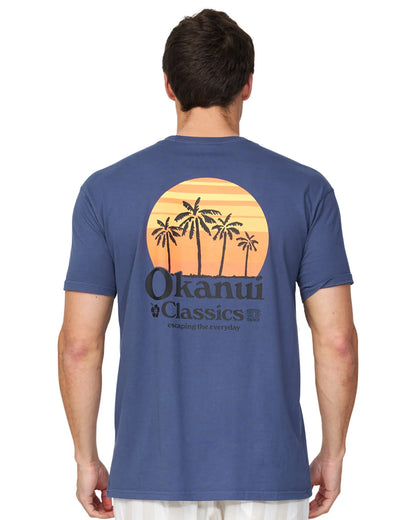 Mens - T-Shirt - Craft - Washed Navy
