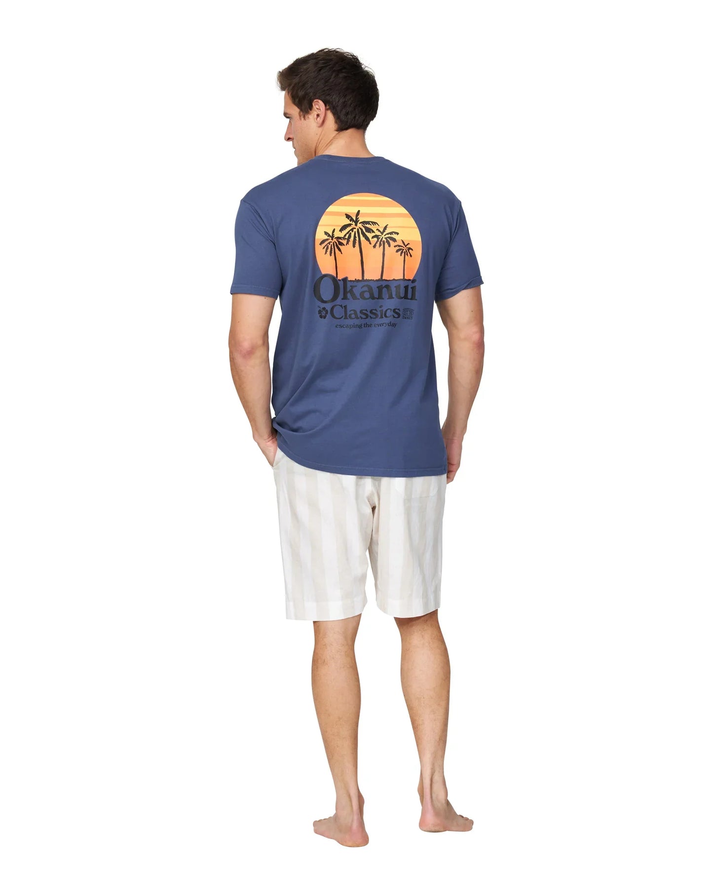 Mens - T-Shirt - Craft - Washed Navy